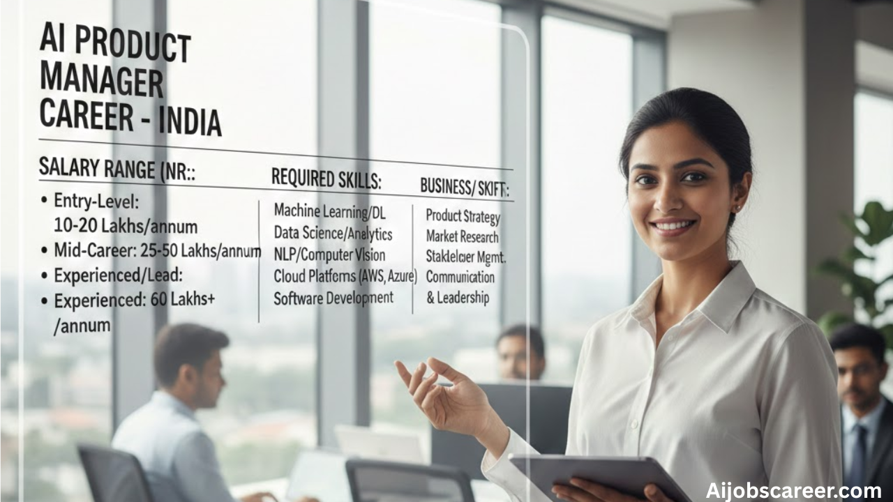 AI Product Manager Career Detail Explanation: Salary & Required Skills in India