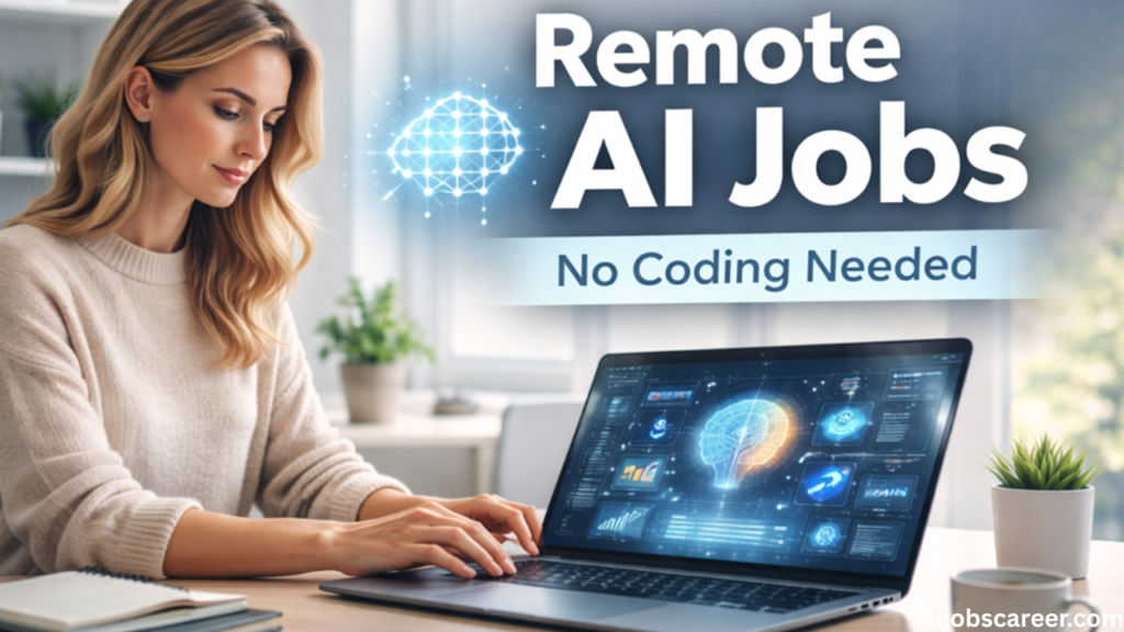 Remote AI Jobs Without Coding (Work From Home Guide)