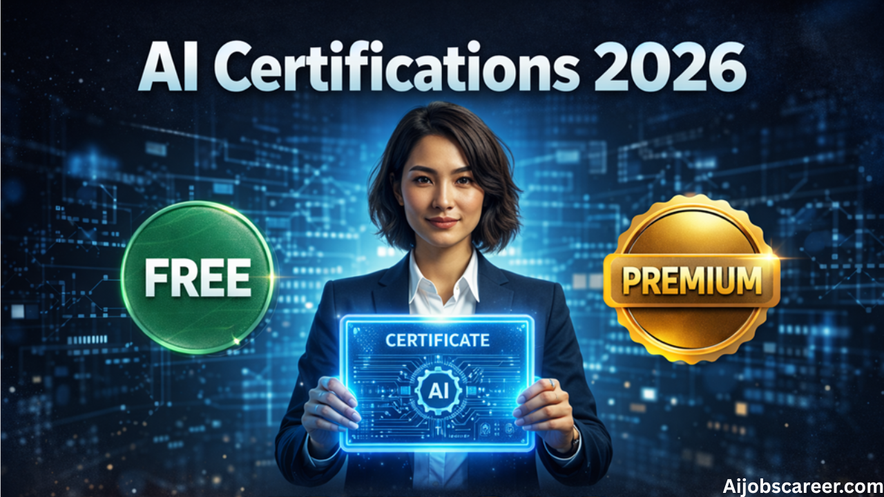 Best Artificial Intelligence Certifications in 2026: The Best Free and Premium Courses to Advance your Career