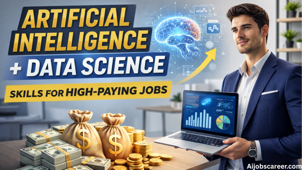 Artificial Intelligence + Data Analytics Skills for high-paying jobs