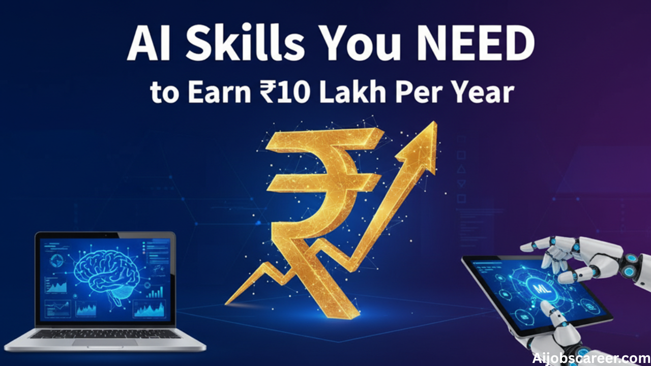 AI Skills You Need to Earn ₹10 Lakh Per Year in 2026